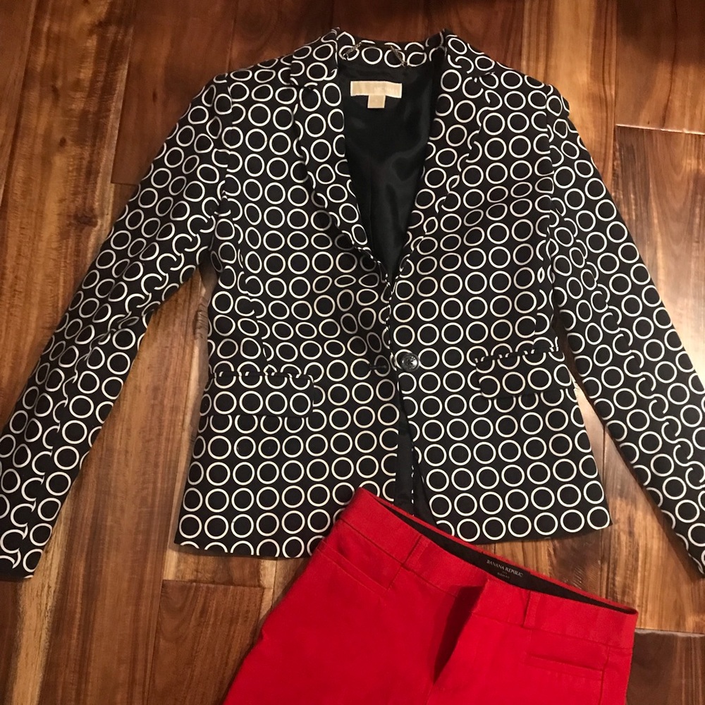 New Michael Kors Navy Blazer